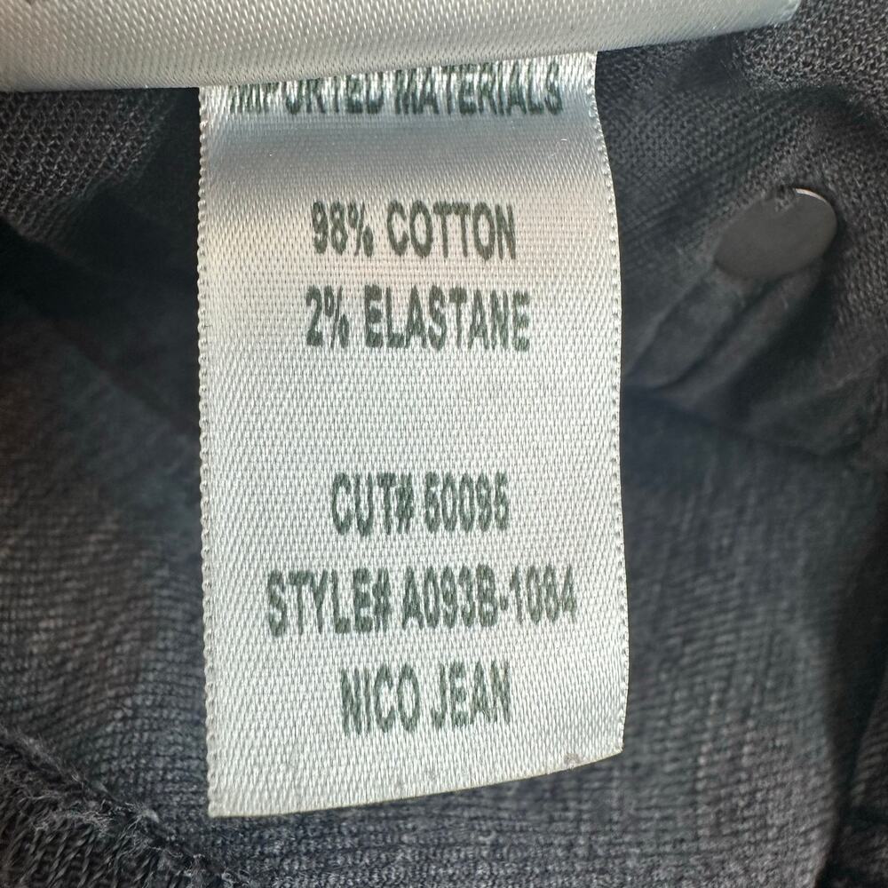 AGOLDE Nico High Rise Skinny Jeans with Stretch in Washed Black/Gray sz 27 - Picture 9 of 9